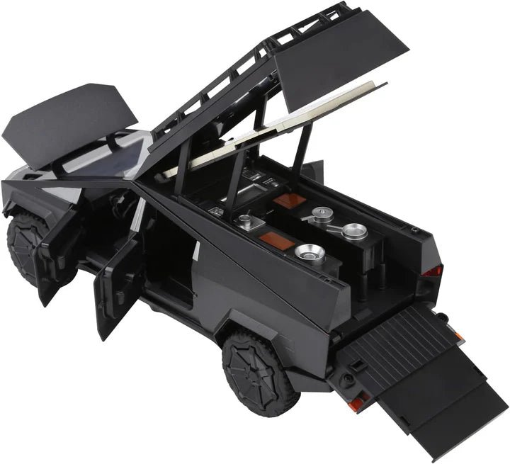 Tesla Cybertruck Pickup Camping RV - Diecast Metal Car - Scale 1:24