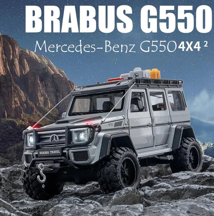 Mercedes-benz Brabus G550 - Diecast Metal Car - Scale 1:24