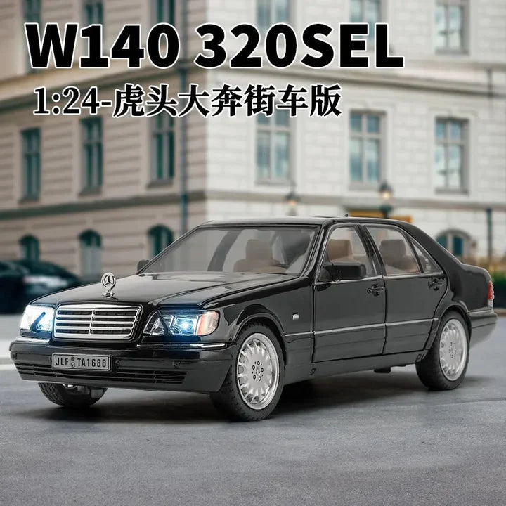 Mercedes - Benz W140 320sel - Diecast Metal Car - Scale 1:24