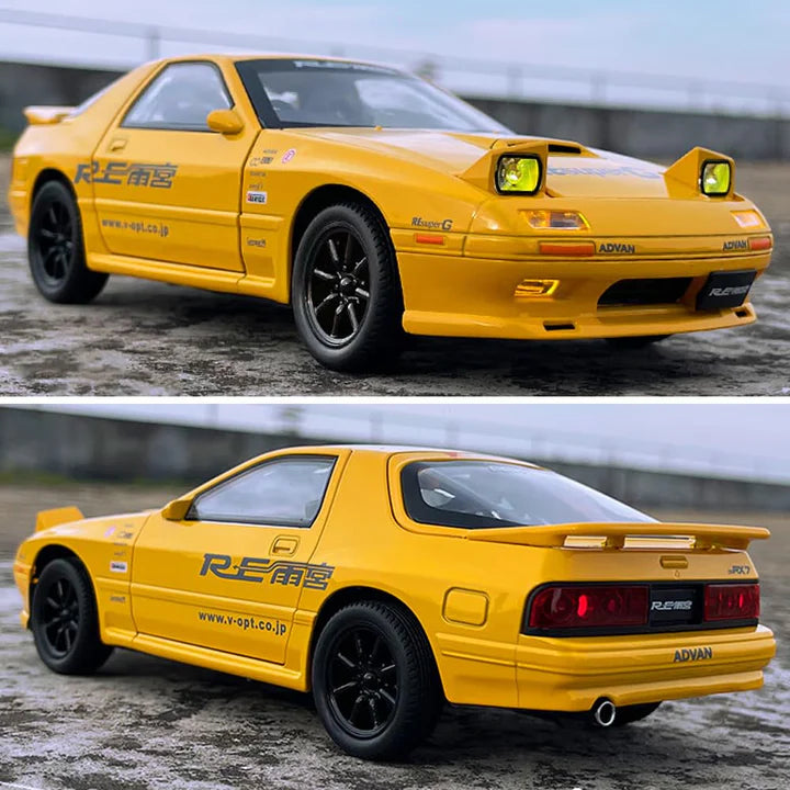 Mazda Rx7 - Diecast Metal Car - Scale 1:24