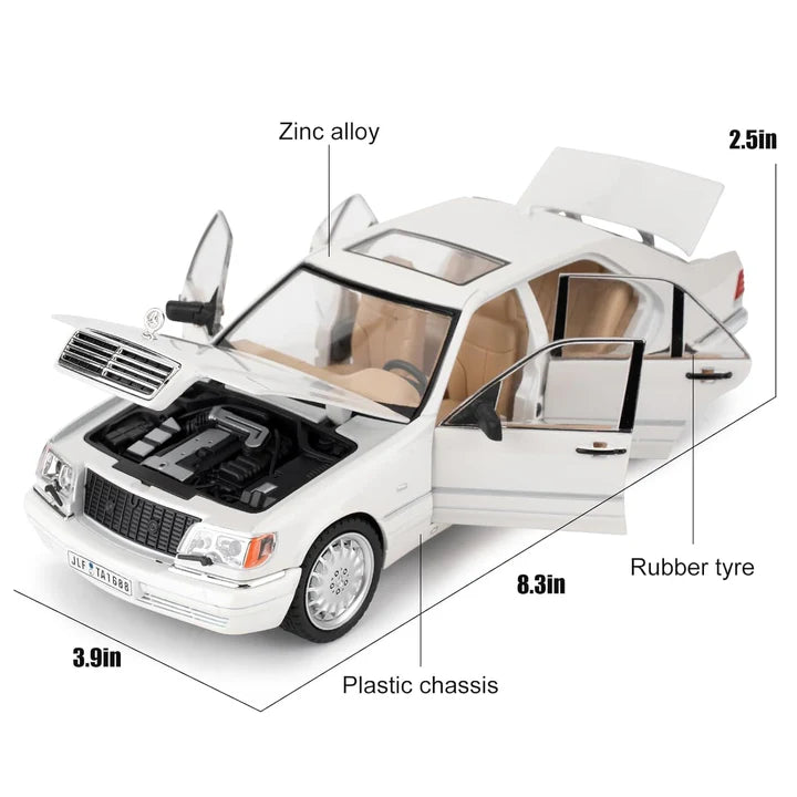 Mercedes - Benz W140 320sel - Diecast Metal Car - Scale 1:24