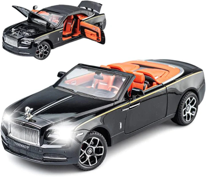 Rolls-Royce Convertible Super Sports - Diecast Metal Car - Scale 1:24