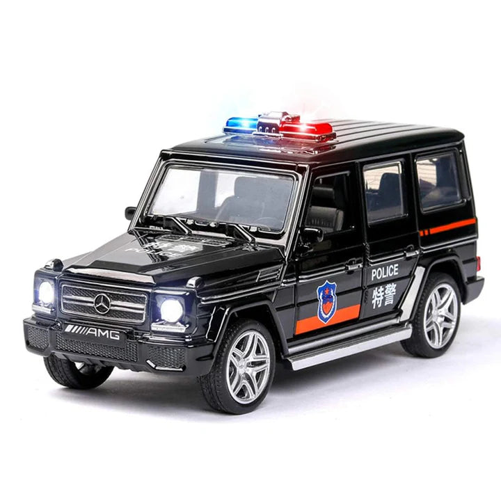 Mercedes Amg G65 Police - Diecast Metal Car - Scale 1:32