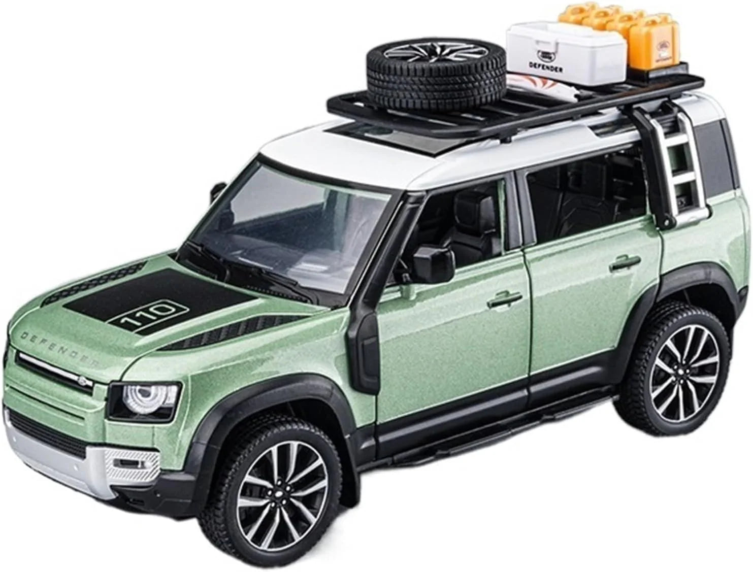 Land Rover Defender Outdoor Edition - Diecast Metal Car - Scale 1:32