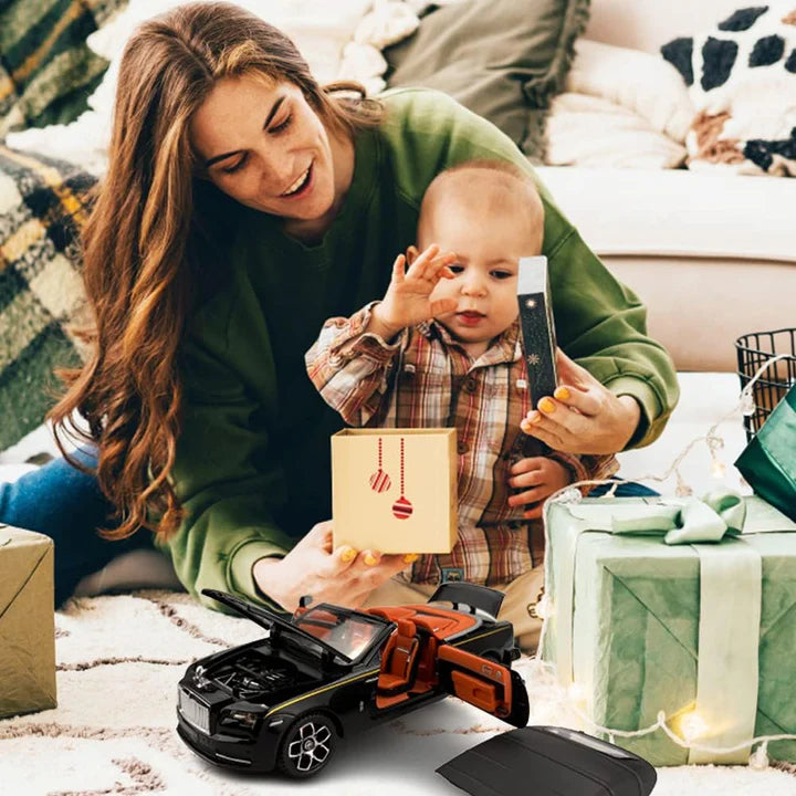 Rolls-Royce Convertible Super Sports - Diecast Metal Car - Scale 1:24