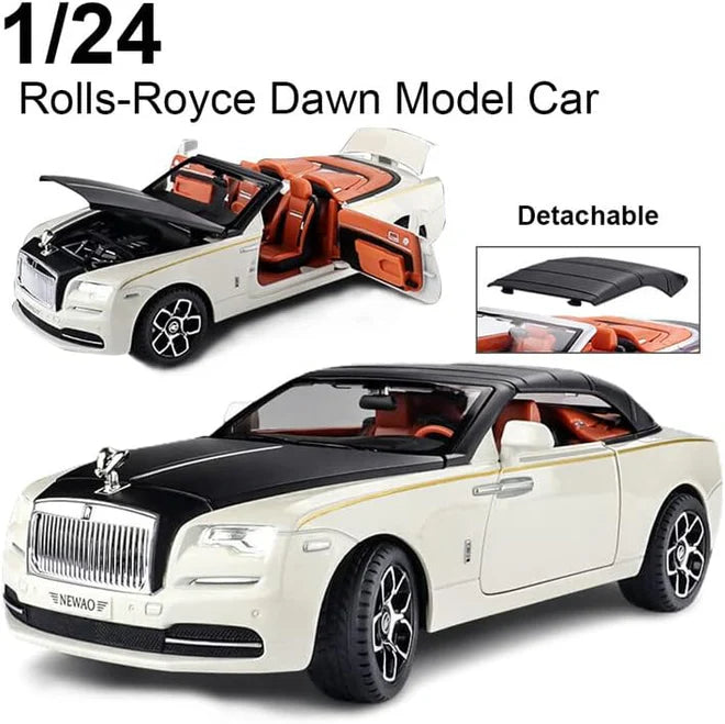 Rolls-Royce Convertible Super Sports - Diecast Metal Car - Scale 1:24