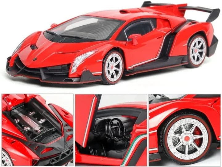 Lamborghini Veneno  - Diecast Metal Car - Scale 1:24