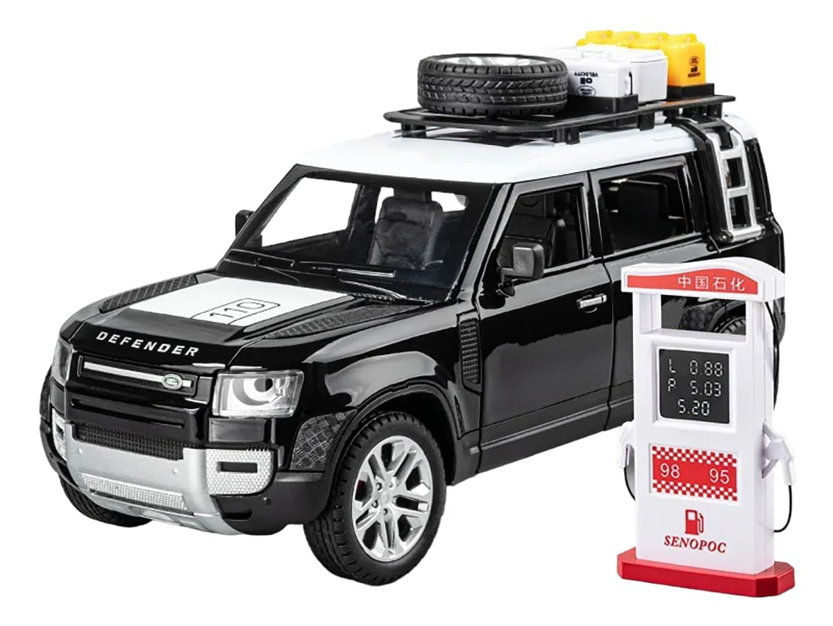 Land Rover Defender Outdoor Edition - Diecast Metal Car - Scale 1:32