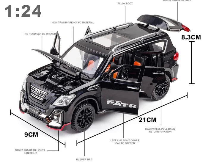 Nissan Petrol - Diecast Metal Car - Scale 1:24