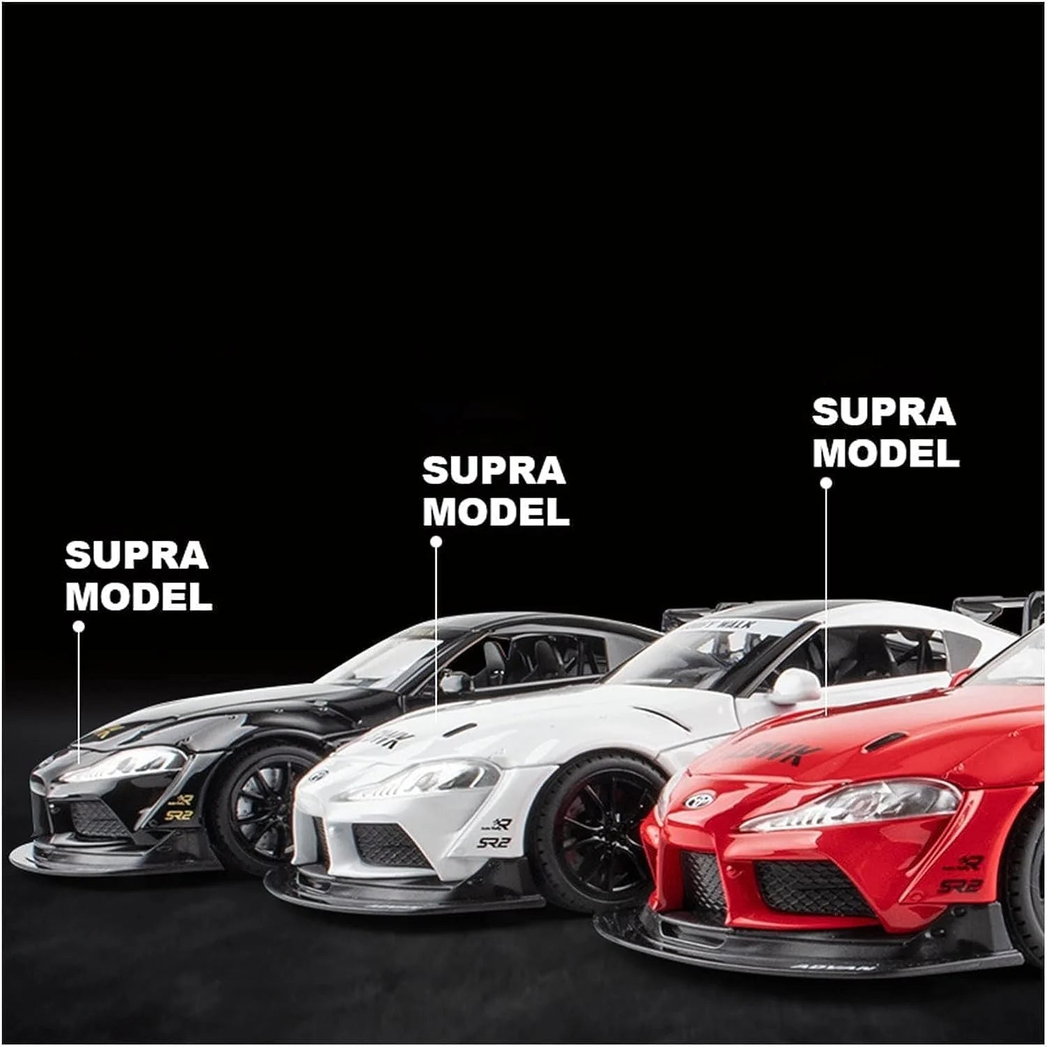 LBWK Toyota Supra GR - Diecast Metal Car - Scale 1:24