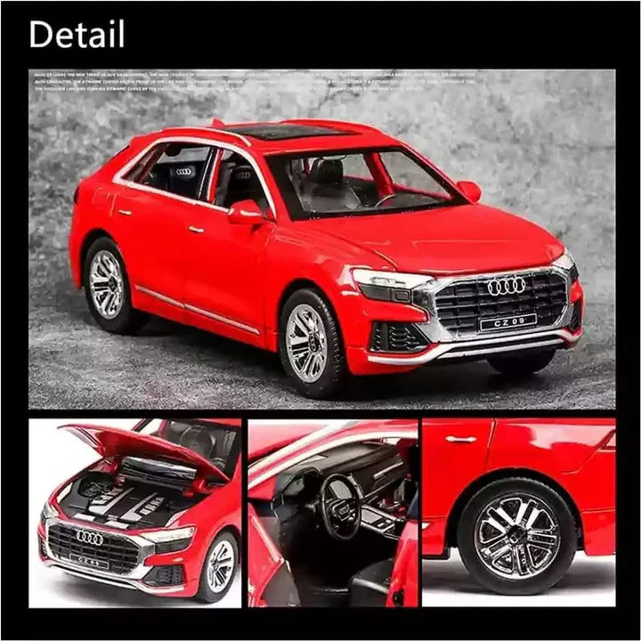 Audi Q8  - Diecast Metal Car - Scale 1:32
