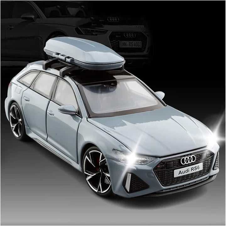 Audi Rs6 - Diecast Metal Car - Scale 1:24/1:32