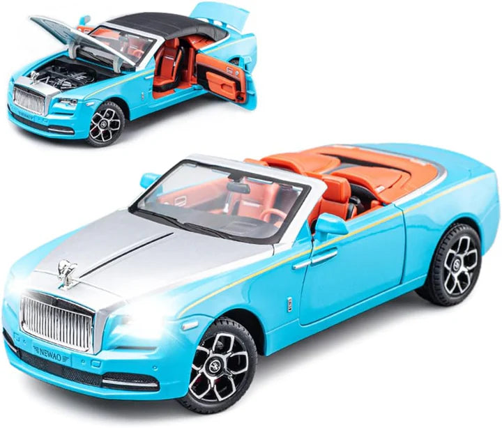 Rolls-Royce Convertible Super Sports - Diecast Metal Car - Scale 1:24
