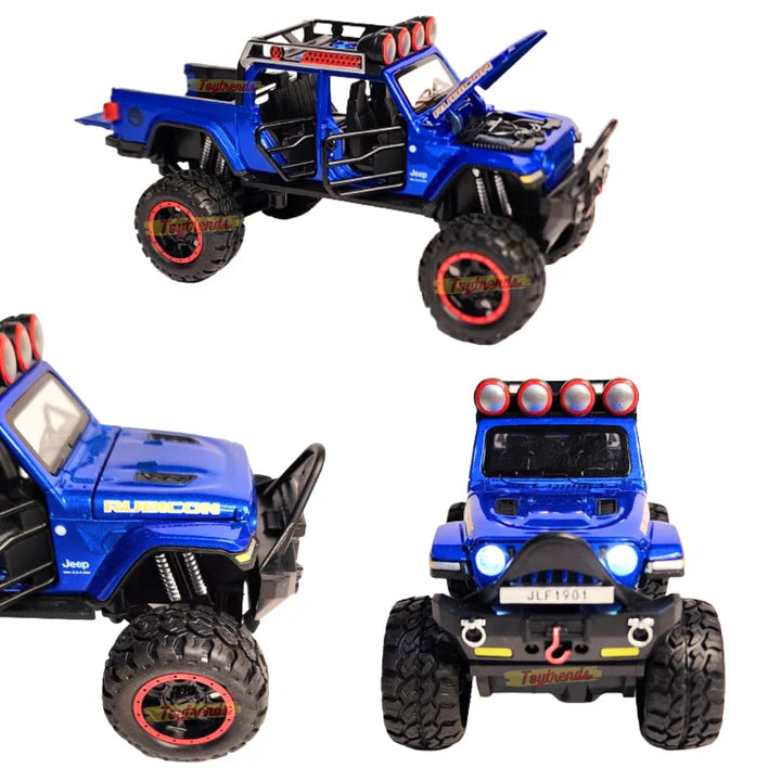 Jeep Car Ru Bcon - Diecast Metal Car - Scale 1:32
