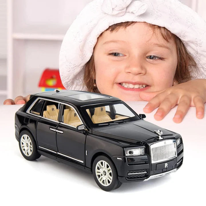 Rolls Royce Cullinan Black - Diecast Metal Car - Scale 1:24 / 1:32