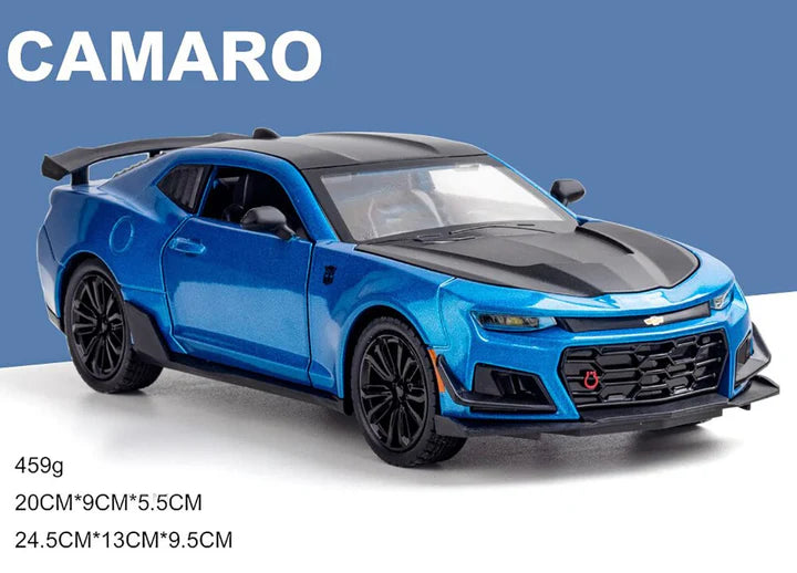 Chevrolet Camaro Bumblebee - Diecast Metal Car - Scale 1:24
