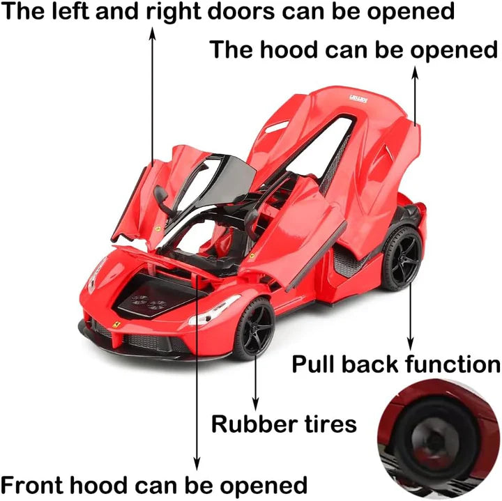 BIG SIZE LAFERRARI SPORT- Diecast Metal Car - Scale 1:24