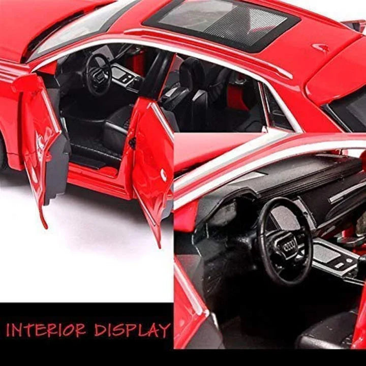 Audi Rs7 Sportboac - Diecast Metal Car - Scale 1:24/1:32