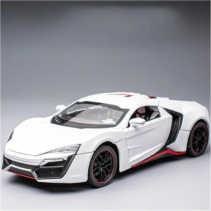 BIG SIZE HYPER SPORT- Diecast Metal Car - Scale 1:24