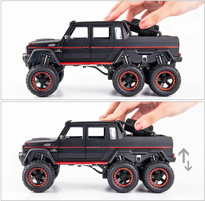 Mercedes AMG 6X6 - Diecast Metal Car - Scale 1:24