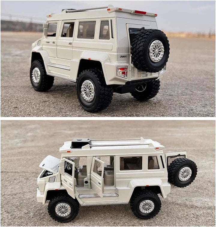 Mercedes- Benz Unimog  - Diecast Metal Car - Scale 1:24