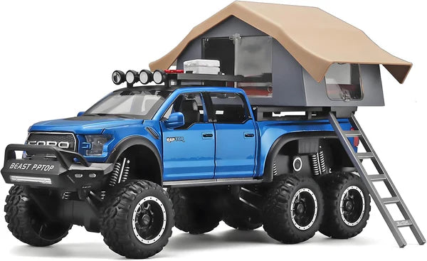 Raptor F-150 Pick Up for Kids - Diecast Metal Car - Scale 1:24