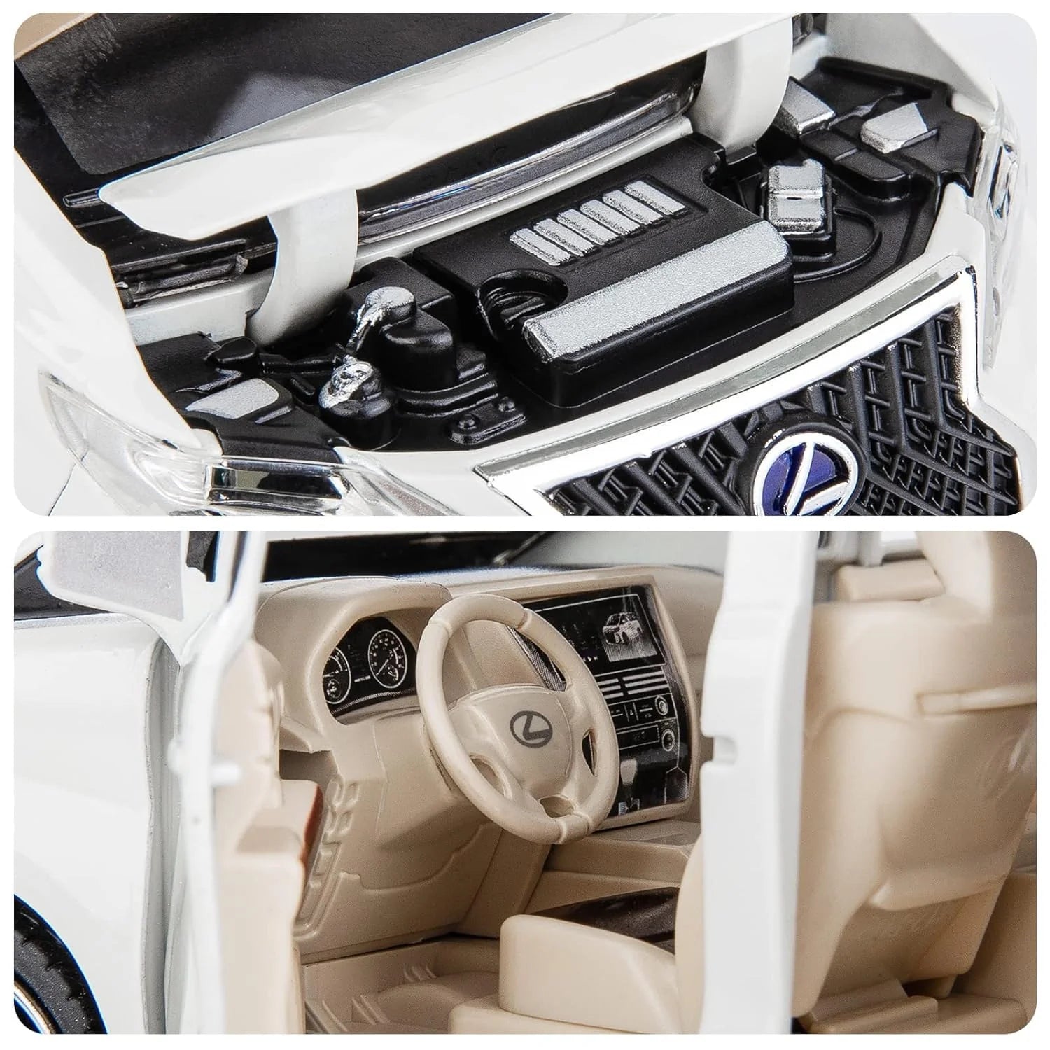 Lexus LM300 - Diecast Metal Car - Scale 1:32