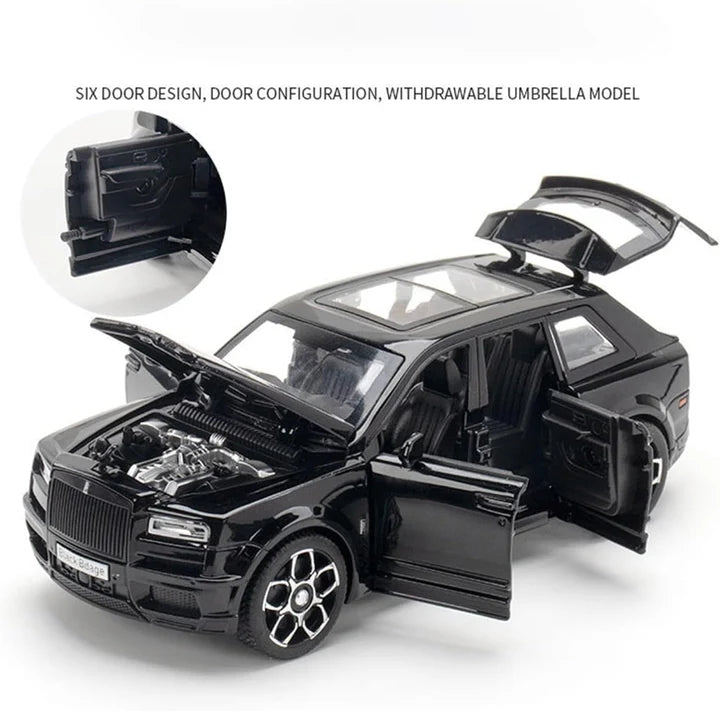 Rolls Royce Cullinan Trailer - Diecast Metal Car - Scale 1:24