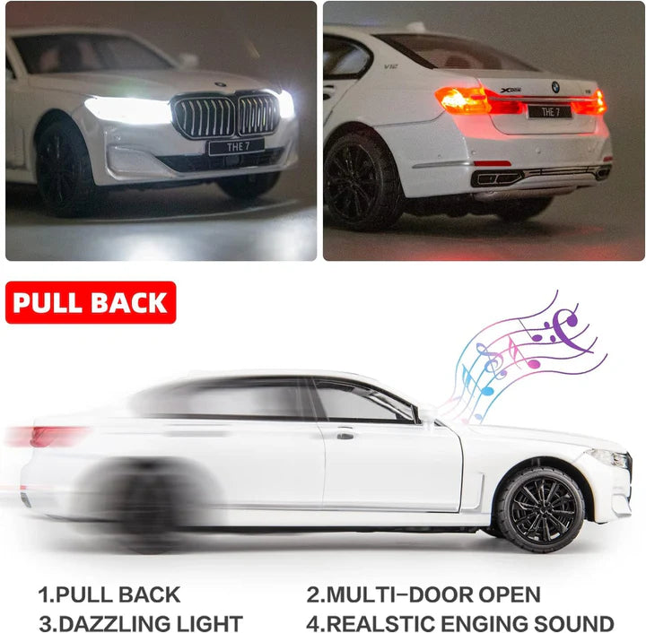 Bmw 760li - Diecast Metal Car - Scale 1:24