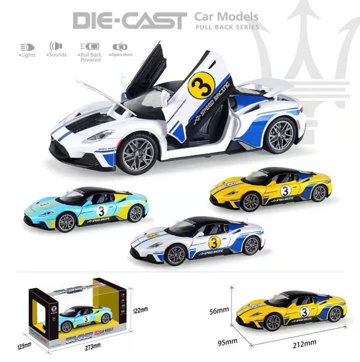 Maserati Mc20 - Diecast Metal Car - Scale 1:32