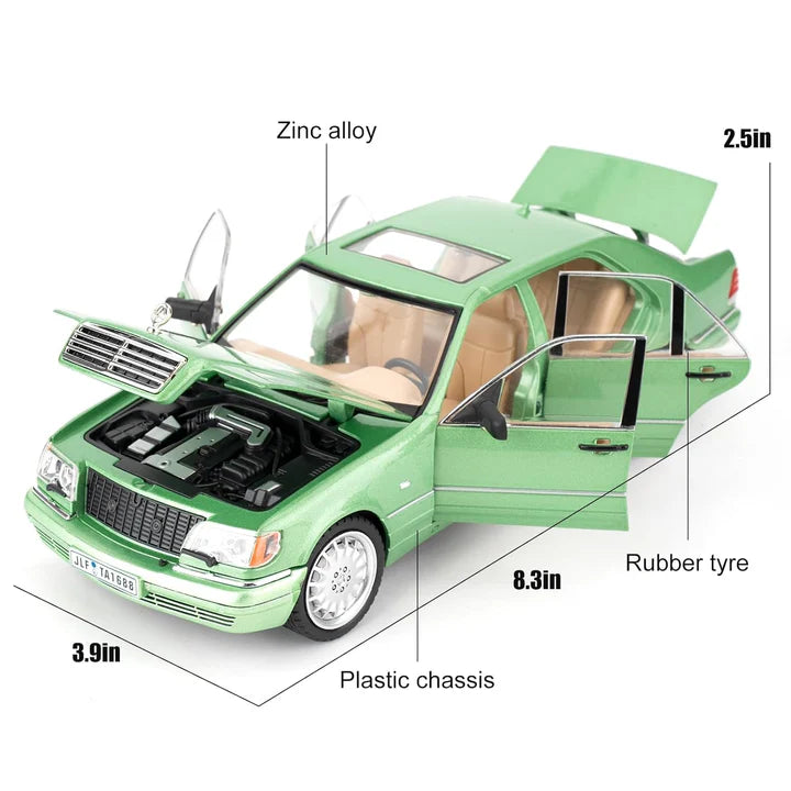Mercedes - Benz W140 320sel - Diecast Metal Car - Scale 1:24
