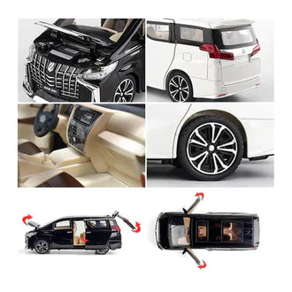 Toyota  Alphard - Diecast Metal Car - Scale 1:32 / 1:24