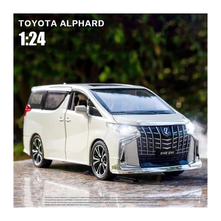 Toyota  Alphard - Diecast Metal Car - Scale 1:32 / 1:24