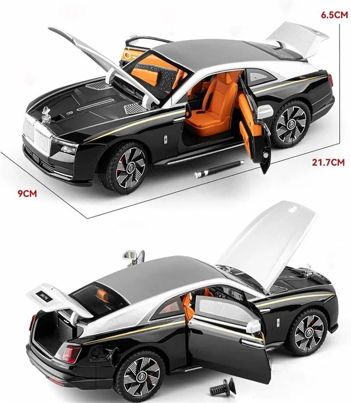 Rolls Royce Ghost Ewb Resin - Diecast Metal Car - Scale 1:24