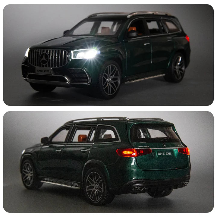 Mercedes Amg Gls63 - Diecast Metal Car - Scale 1:24/1:32