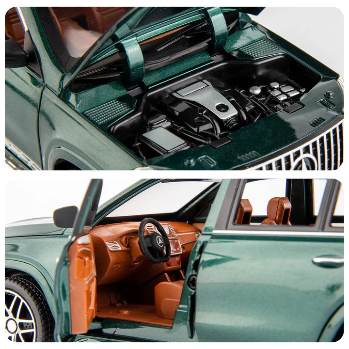 Mercedes Amg Gls63 - Diecast Metal Car - Scale 1:24/1:32