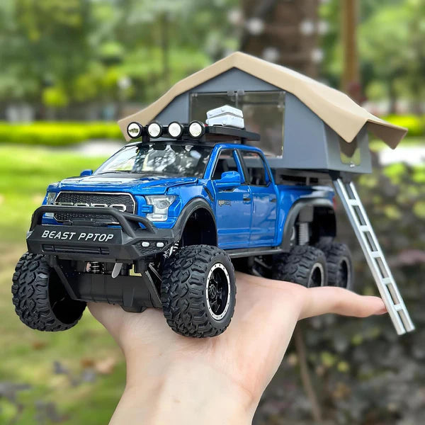 Raptor F-150 Pick Up for Kids - Diecast Metal Car - Scale 1:24