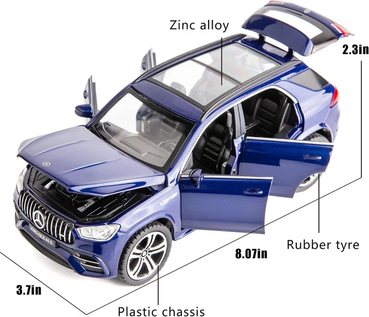 Mercedes Benz Gtr Gle 63s- Diecast Metal Car - Scale 1:32