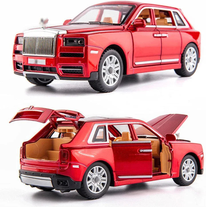 Rolls Royce Cullinan Black - Diecast Metal Car - Scale 1:24 / 1:32