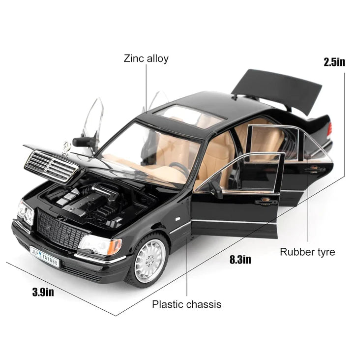 Mercedes - Benz W140 320sel - Diecast Metal Car - Scale 1:24