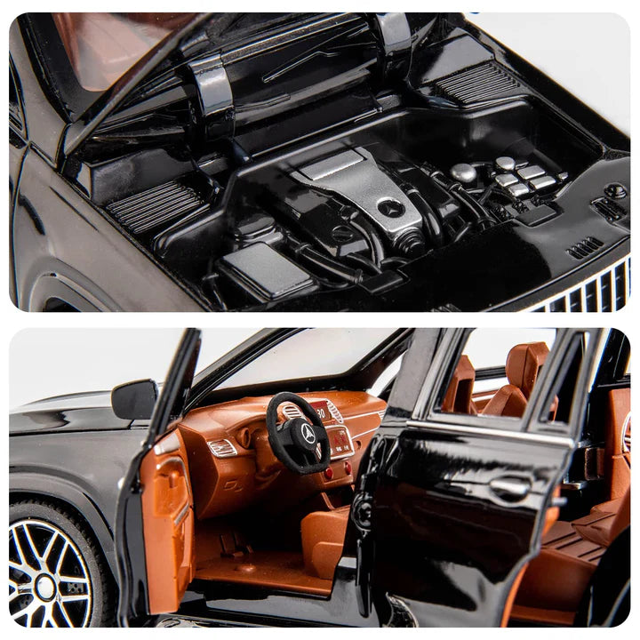 Mercedes Amg Gls63 - Diecast Metal Car - Scale 1:24/1:32