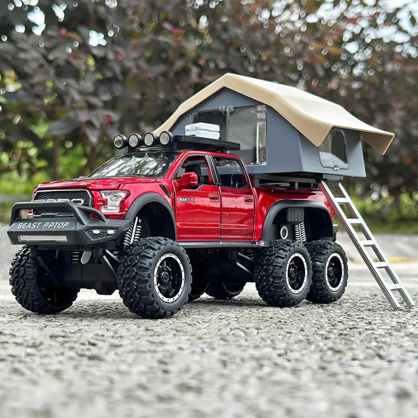 Raptor F-150 Pick Up for Kids - Diecast Metal Car - Scale 1:24