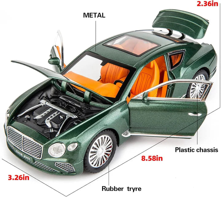 Bentley Continental Gt- Diecast Metal Car - Scale 1:24