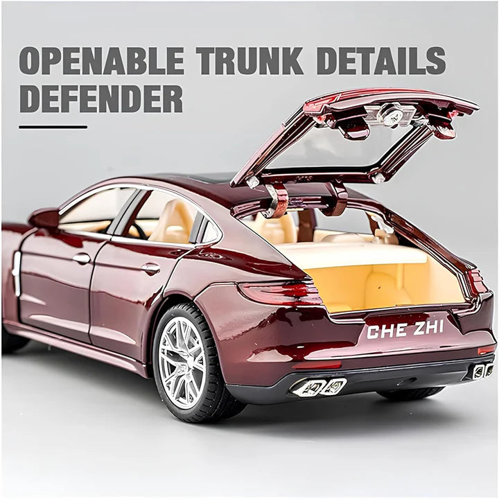 BIG SIZE PORCHE PALAMORA - Diecast Metal Car - Scale 1:24