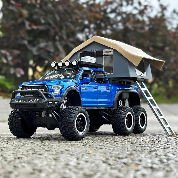 Raptor F-150 Pick Up for Kids - Diecast Metal Car - Scale 1:24