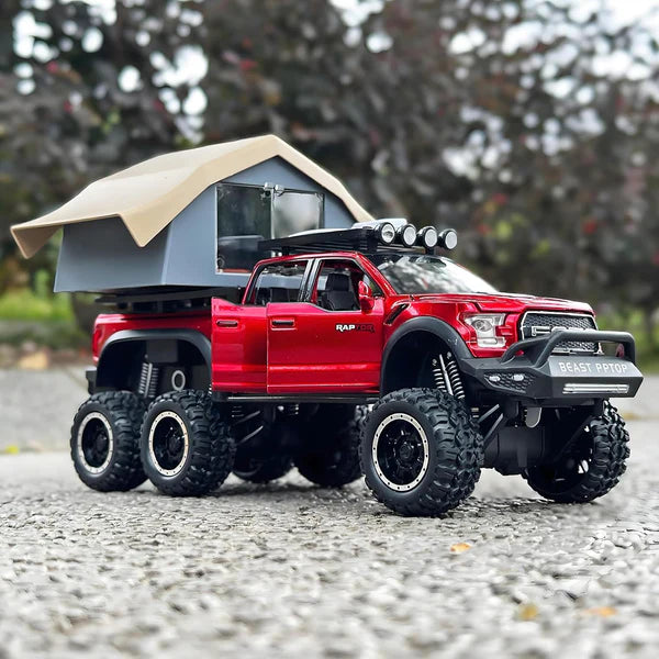 Raptor F-150 Pick Up for Kids - Diecast Metal Car - Scale 1:24