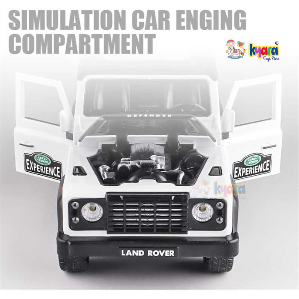 Land Rover Defender 110- Diecast Metal Car - Scale 1:24