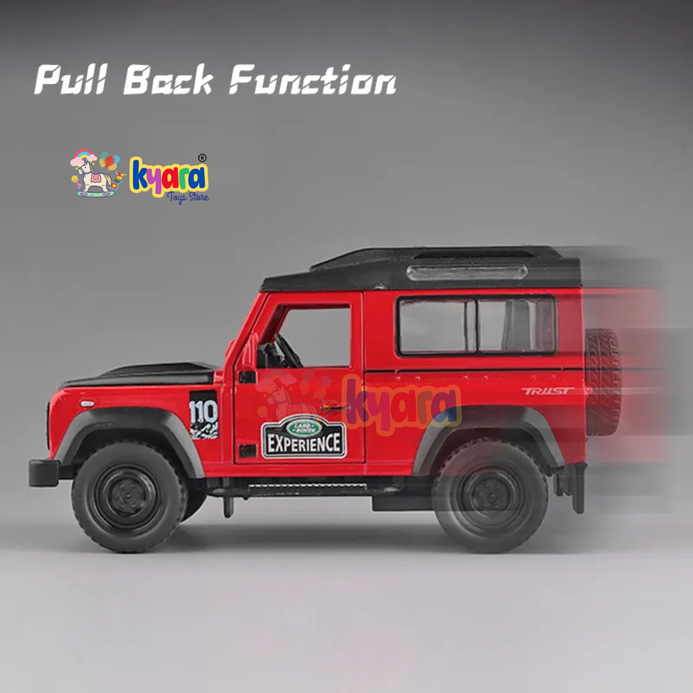 Land Rover Defender 110- Diecast Metal Car - Scale 1:24