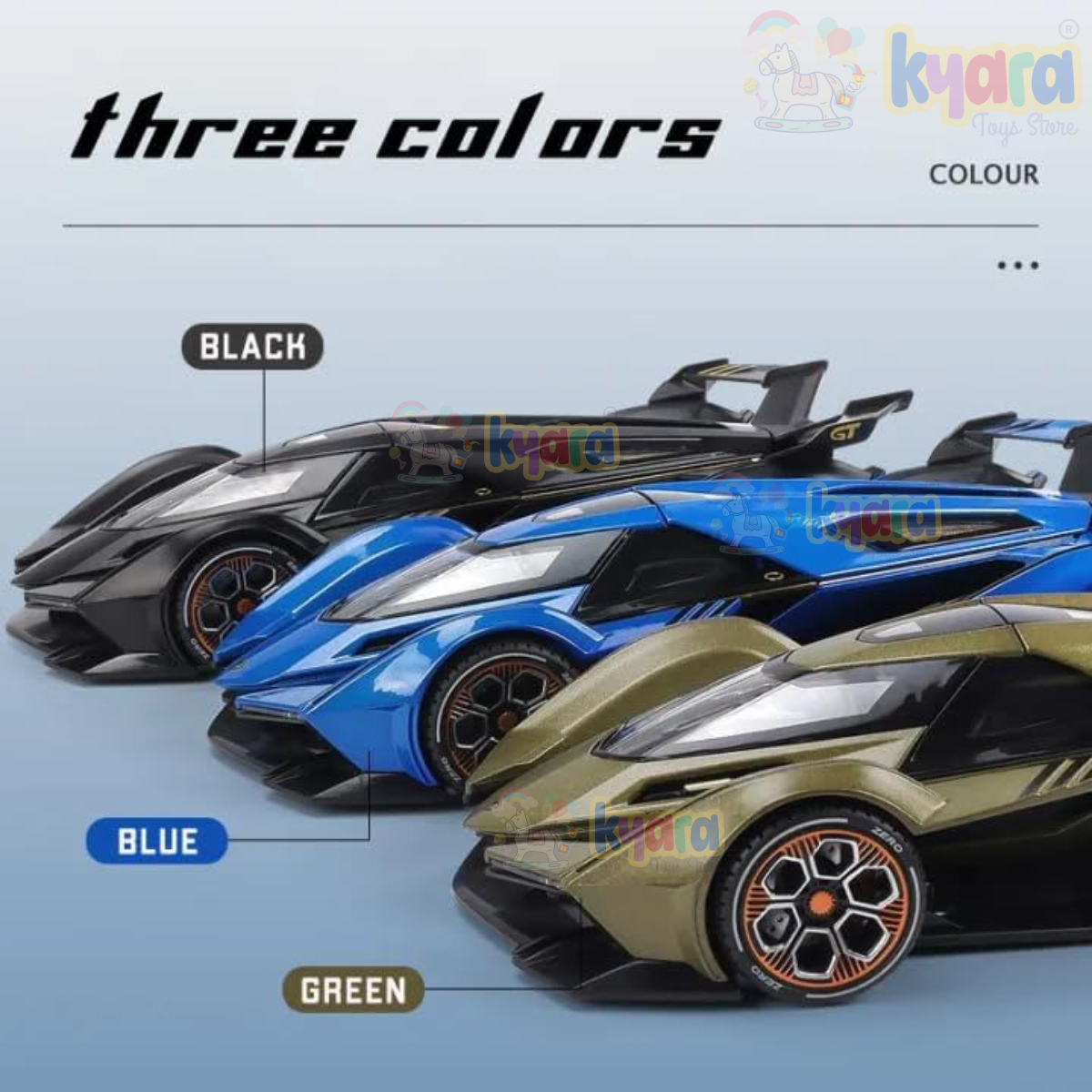 Lamborghini V12 - Diecast Metal Car - Scale 1:24