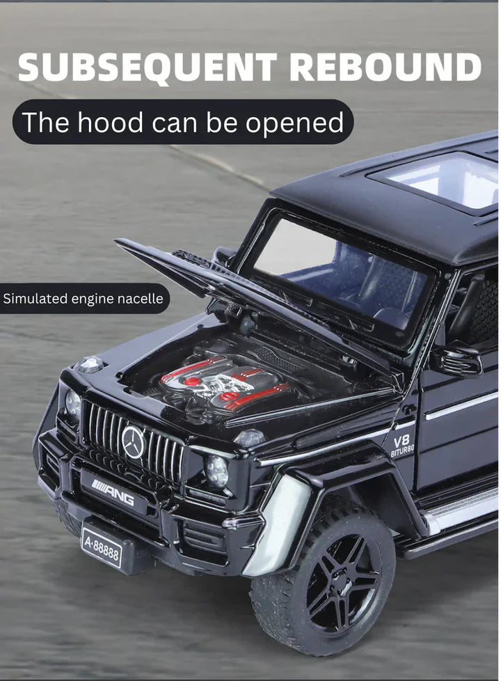 Mercedes-benz G63 Pick-up - Diecast Metal Car - Scale 1:24